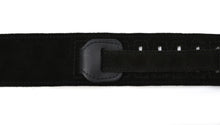 Load image into Gallery viewer, Magma Leathers 2.52" Delux Argentinean VINTAGE leather Guitar Strap Black (07MV01.)