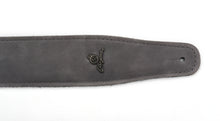 Load image into Gallery viewer, Magma Leathers 2.52" Delux Argentinean VINTAGE leather Guitar Strap GREY (07MV09.)