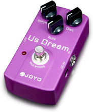 Load image into Gallery viewer, JOYO Distortion Pedal High-Gain Dist Simulates Driven Tube Amplifier for Electric Guitar Effect - True Bypass (US Dream JF-34)