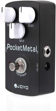 Load image into Gallery viewer, JOYO Metal Distortion Pedal Huge Distortion with Mid Knob for Electric Guitar Effect - True Bypass (Pocket Metal JF-35)