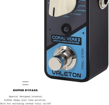 Load image into Gallery viewer, VALETON Coral Verb II Digital Reverb Guitar Effects Pedal