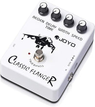 Load image into Gallery viewer, JOYO Flanger Effect Pedal Achieve Metallic Flanger Sounds & Rapid Tremulous Vibrato for Electric Guitar Effect - True Bypass (JF-07)