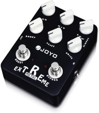 Load image into Gallery viewer, JOYO Metal Distortion Pedal with 3 Band EQ and Low-Mid-High Gain Boost for Electric Guitar Effect - Bypass (Extreme Metal JF-17)