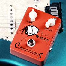 Load image into Gallery viewer, JOYO Chorus Pedal Crisp & Transparent Chorus Full Bodied Sounds and Deep-clear Tone for Electric Guitar Effect - True Bypass (JF-05)