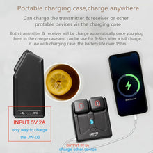 Load image into Gallery viewer, JOYO Digital Wireless Transmitter & Receiver Portable charging case delivers longer battery life (JW-06)