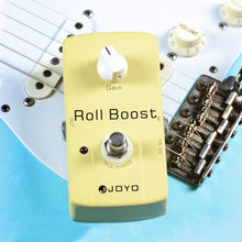 Load image into Gallery viewer, JOYO Boost Pedal Classic Circuitry up to 35dB Clean and Clear Boost for Electric Guitar Effect - True Bypass (Roll Boost JF-38)