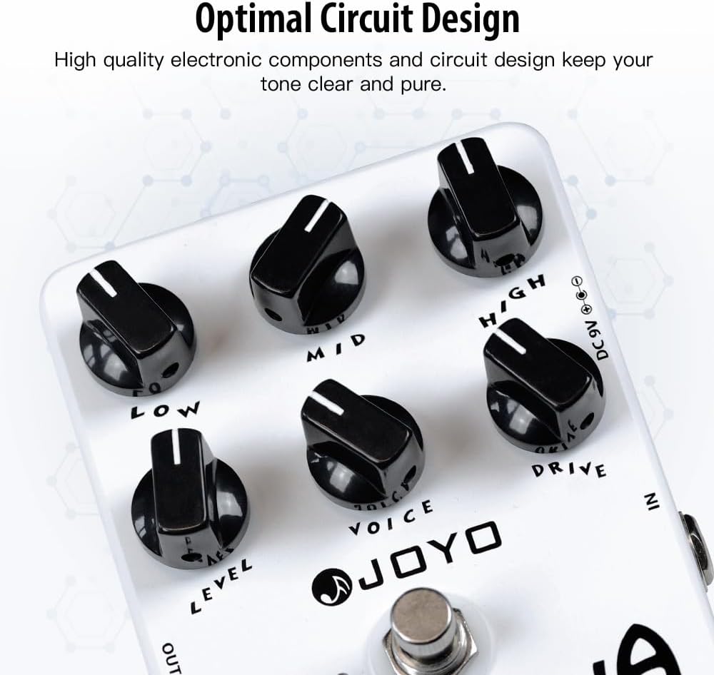 joyo distortion pedal Joyo JF-15 California Sound Effect Pedal