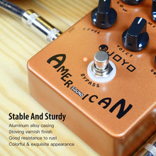 Load image into Gallery viewer, JOYO American Sound Amp Simulator Pedal of Fd 57 Deluxe Amplifier from Clean to Overdrive Sound for Electric Guitar Effect - Bypass (JF-14)