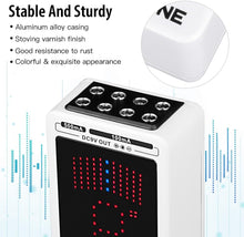 Load image into Gallery viewer, JOYO Power Supply Tuner Pedal with Isolated 8-Channel (2 at 500mA, 6 at 100mA) Low Noise DC 9V Output - True Bypass (Power Tune JF-18R)