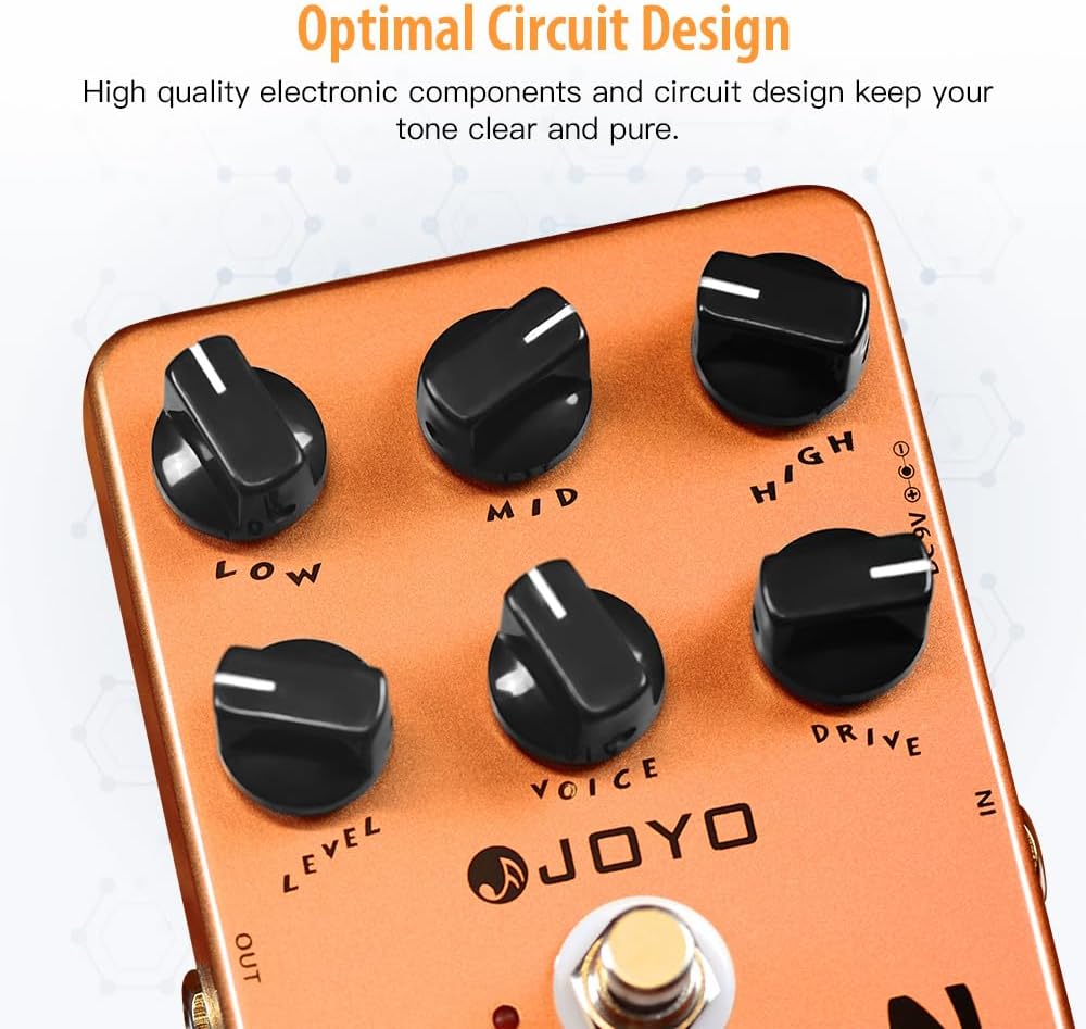 american sound pedal JOYO American Sound Amp Simulator Pedal of Fd 57 Deluxe Amplifier from – MAGMA STRINGS
