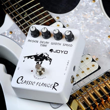 Load image into Gallery viewer, JOYO Flanger Effect Pedal Achieve Metallic Flanger Sounds & Rapid Tremulous Vibrato for Electric Guitar Effect - True Bypass (JF-07)