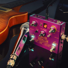 Load image into Gallery viewer, JOYO Vocal Harmony Pedal with 9 Vocal Harmony Effects, 12-Key, 3 Reverb Models for Singer and Guitarist Singing (Vocal Lab R-16)