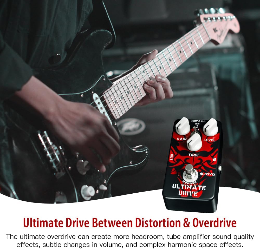 ultimate drive pedal Joyo JF-02 Ultimate Drive Overdrive Effects Pedal