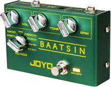 Load image into Gallery viewer, JOYO Pure Analog Overdrive & Distortion Multi Effect Pedal R Series 8 Classic OD/DS Sounds for Electric Guitar (Baatsin R-11)