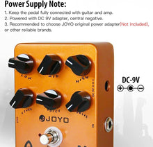 Load image into Gallery viewer, JOYO American Sound Amp Simulator Pedal of Fd 57 Deluxe Amplifier from Clean to Overdrive Sound for Electric Guitar Effect - Bypass (JF-14)