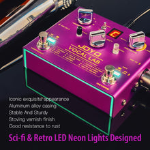 Load image into Gallery viewer, JOYO Vocal Harmony Pedal with 9 Vocal Harmony Effects, 12-Key, 3 Reverb Models for Singer and Guitarist Singing (Vocal Lab R-16)