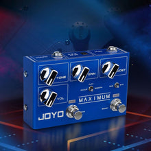 Load image into Gallery viewer, JOYO Brand R-05 Overdrive Pedal, Dual Channel, Blue - Electric Guitar Effects