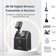 Load image into Gallery viewer, JOYO Digital Wireless Transmitter & Receiver Portable charging case delivers longer battery life (JW-06)