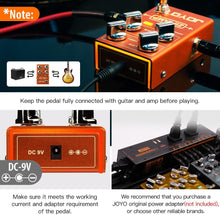 Load image into Gallery viewer, JOYO Overdrive Pedal R Series OD Pedal Rock Compression Tone with Gain COMP for Electric Guitar Effect (ZIP AMP R-04)