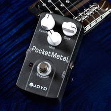 Load image into Gallery viewer, JOYO Metal Distortion Pedal Huge Distortion with Mid Knob for Electric Guitar Effect - True Bypass (Pocket Metal JF-35)
