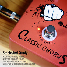 Load image into Gallery viewer, JOYO Chorus Pedal Crisp & Transparent Chorus Full Bodied Sounds and Deep-clear Tone for Electric Guitar Effect - True Bypass (JF-05)