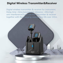 Load image into Gallery viewer, JOYO Digital Wireless Transmitter & Receiver Portable charging case delivers longer battery life (JW-06)
