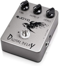 Load image into Gallery viewer, JOYO Digital Delay Effect Pedal for Electric Guitar & Bass Delay Time Range 25ms-600ms Sounds "Analog" Delay - True Bypass (JF-08)
