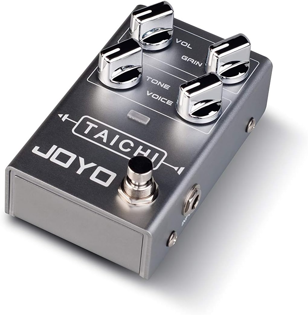 low gain overdrive pedal Joyo R-02 Taichi Low Gain Overdrive Pedal