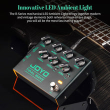 Load image into Gallery viewer, JOYO Bass Guitar Pedals Preamp Overdrive Pedal with EQ and Noise Reduction DI Output for Pop Funk Metal Bassist Electric Guitar (TIDAL WAVE R-30)