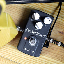 Load image into Gallery viewer, JOYO Metal Distortion Pedal Huge Distortion with Mid Knob for Electric Guitar Effect - True Bypass (Pocket Metal JF-35)