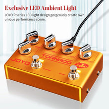 Load image into Gallery viewer, JOYO Overdrive Effect Pedal Dual Channel with Independent Footswitch for Electric Guitar - JDC Signature (TORNADO R-21)