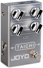Load image into Gallery viewer, JOYO Overdrive Pedal Guitar's True Potential with JOYO Tai Chi R-02 Low-Gain Overdrive Pedal - Classic Amp Sound with Unique EQ Control