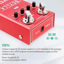 Load image into Gallery viewer, JOYO Bass Guitar Pedals Compressor Effect Pedal with Precise Compression Knobs Low Noise and High Dynamic Control Range for Bassist Electric Guitar Bass (SCYLLA R-27)