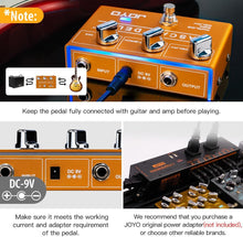 Load image into Gallery viewer, JOYO Analog Delay Effect Pedal R Series Vintage Warm Natural Sound for Sentimental Electric Guitar Solo (Nasscar R-10)