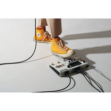 Load image into Gallery viewer, Hotone Ampero II Stage MP-380 Multi-Effects Pedal Dual Effect Chains with Expression Pedal FX Loop MIDI I/O Stereo OTG USB Audio Interface Touch Screen, (with 9V power supply)