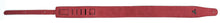 Load image into Gallery viewer, Magma Leathers 2.52" Delux Argentinean VINTAGE leather Guitar Strap RED (07MV05.)