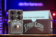Load image into Gallery viewer, EHX Electro Harmonix SPRUCE GOOSE OVERDRIVE Effects Pedal