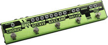Load image into Gallery viewer, Valeton Dapper Bass Effect Strip with Tuner, Boost Comp, Dirty Q, Chorus, Octave, Bass Amp and more (with 9V power supply) (FBA-VES-2)