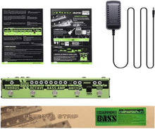 Load image into Gallery viewer, Valeton Dapper Bass Effect Strip with Tuner, Boost Comp, Dirty Q, Chorus, Octave, Bass Amp and more (with 9V power supply) (FBA-VES-2)