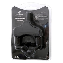 Load image into Gallery viewer, Magma Guitar Wall Hanger Mount Stand Economic for Acoustic, Electric and Classical Guitar, Ukulele, Bass, Banjo and Mandolin Black Color (MAH-1)