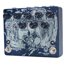 Load image into Gallery viewer, Walrus Descent Reverb/Octave Machine Guitar Effects Pedal