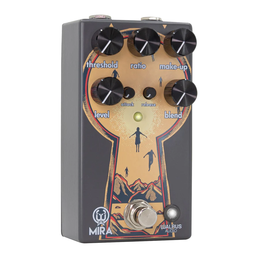 optical compressor guitar pedal Walrus Mira Optical Compressor Guitar Effects Pedal – MAGMA STRINGS