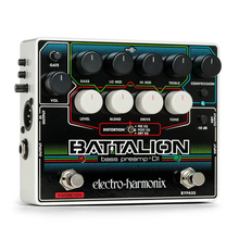 Load image into Gallery viewer, Electro-Harmonix EHX Battalion Bass Preamp DI Pedal w/ Power supply