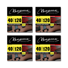 Load image into Gallery viewer, Magma Electric Bass Strings Extra Light - Nickel Plated Steel Round Wound - Long Scale 34" 5 Strings Set, .040 - .120 (BE135N)