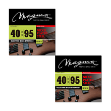 Load image into Gallery viewer, Magma Electric Bass Strings Extra Light - Nickel Plated Steel Round Wound - Long Scale 34" Set, .040 - .095 (BE140N)
