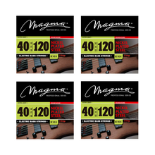 Load image into Gallery viewer, Magma Electric Bass Strings Extra Light - Nickel Plated Steel Round Wound - Long Scale 34" 5 Strings Set, .040 - .120 (BE145N)