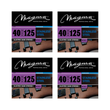 Load image into Gallery viewer, Magma Electric Bass Strings Light - Stainless Steel Round Wound - Long Scale 34" 5 Strings Set, .040 - .125 (BE155S)