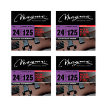Load image into Gallery viewer, Magma Electric Bass Strings Light - Nickel Plated Steel Round Wound - Long Scale 34" 7 Strings Set, .024 - .125 (BE157N)