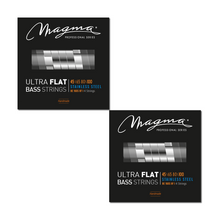 Load image into Gallery viewer, Magma Electric Bass Strings Medium Light- Steel Ultra Flat Strings - Long Scale 34" 4 Strings Set, .045 - .100 (BE160SUF)
