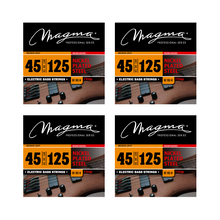 Load image into Gallery viewer, Magma Electric Bass Strings Medium Light - Nickel Plated Steel Round Wound - Long Scale 34" 5 Strings Set, .045 - .125 (BE165N)